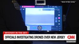 <p>Officials say they are investigating multiple unexplained drone sightings over New Jersey. CNN's Gary Tuchman reports.</p>