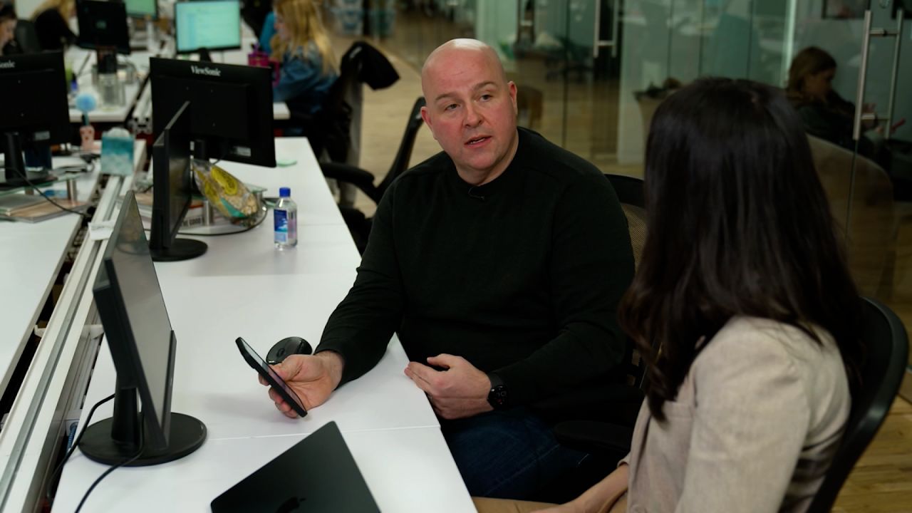 still-21413065-142393-194-still Vermillio CEO Dan Neely during a CNN interview.