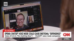 <p>CNN's Clare Duffy explores the growing trend of people forming emotional connections with AI chatbots, raising concerns about the impact on human relationships.</p>