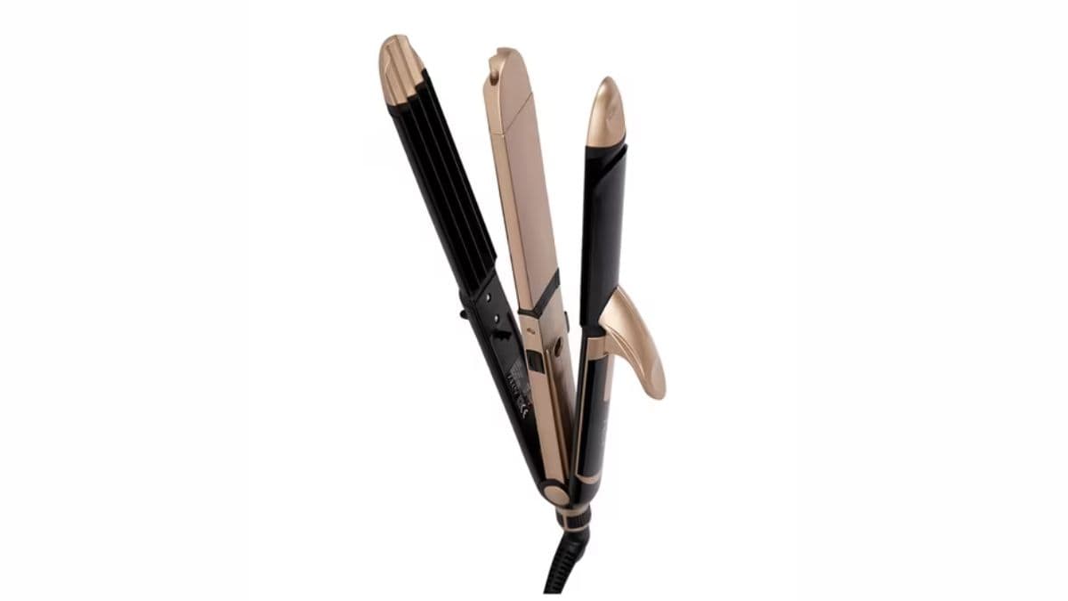 Vega3 Hair  Vega 3-in-1 Hair Styler (VHSCC-01) – Straightener  Curler